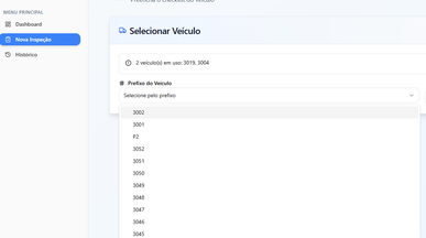 Check List FROTA PM template preview