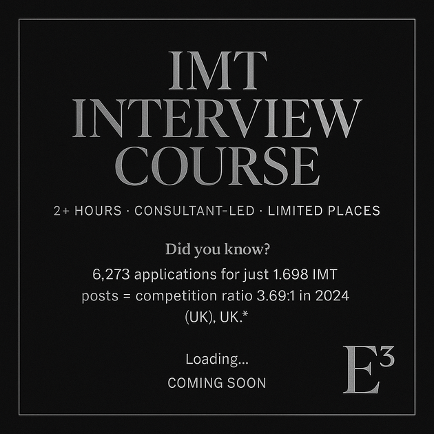 E³ Medicine - IMT Interview Course