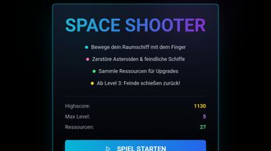 Cosmic Crusher v0.2 template preview