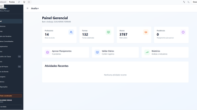 Avalia+ template preview