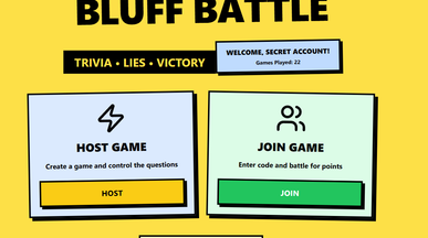 Bluff Battle Trivia template preview