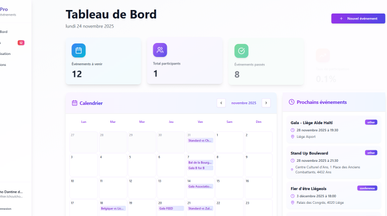EventTracking Pro template preview