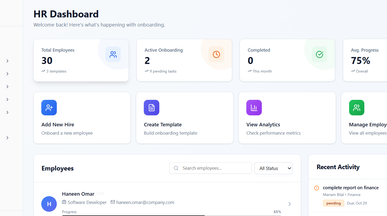 Eon HR template preview
