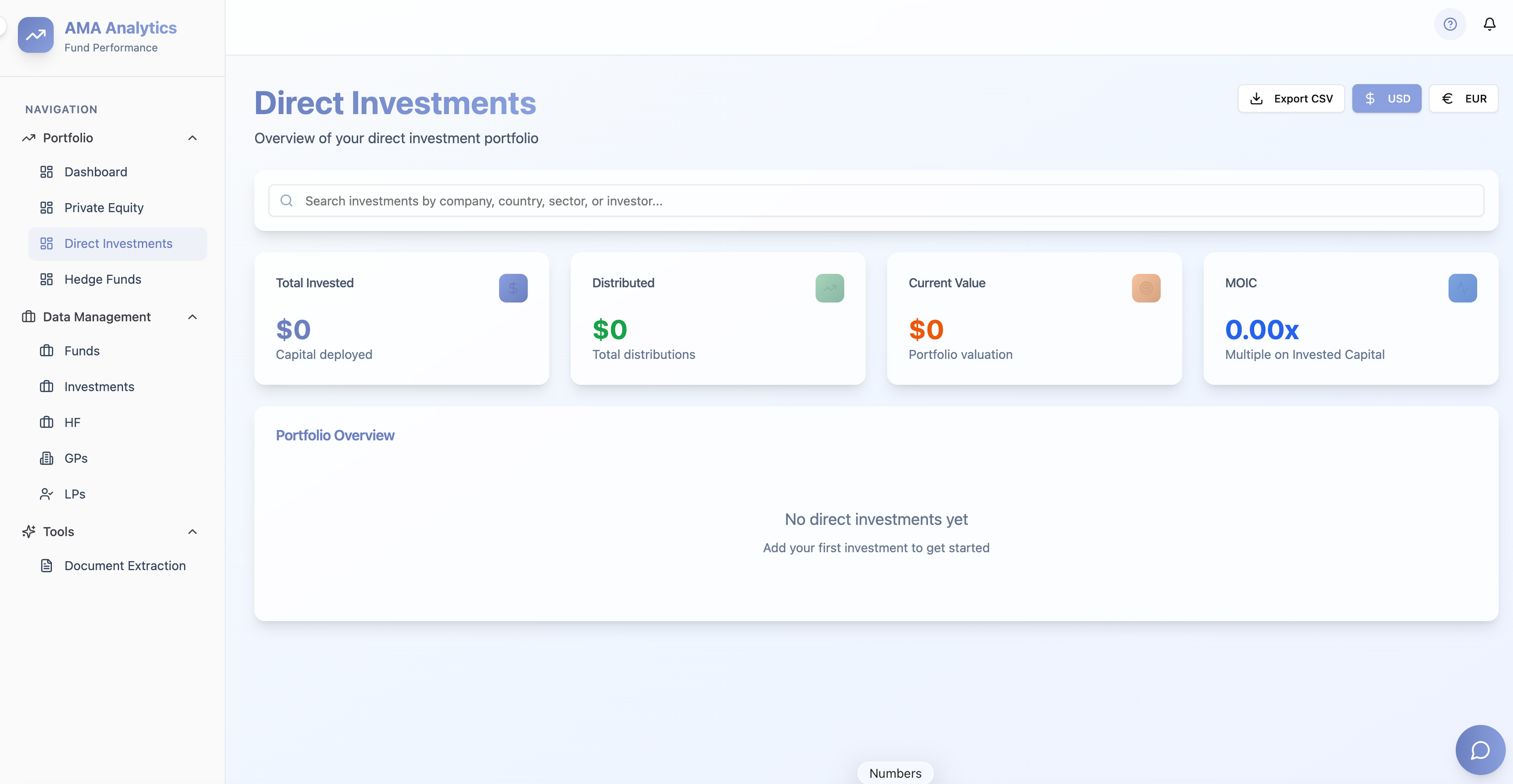 Private Equity Analytics screenshot 2
