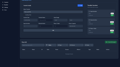 WoS State Management template preview