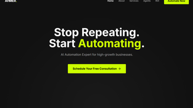 portfolio website template preview