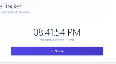 TimeWise template preview