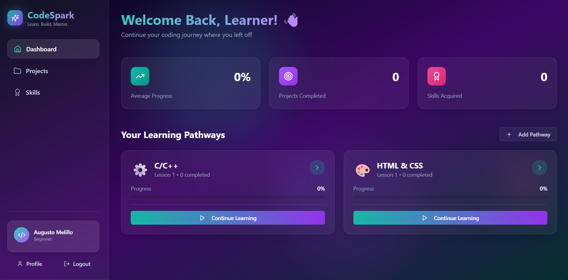 CodeSpark template preview