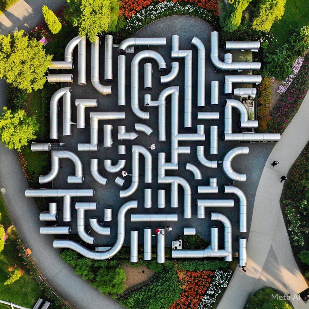 Arabic Calligraphy Maze