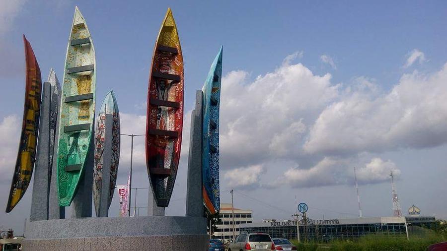 From Ebute (From the Coast) — Public art · Lagos · 2017