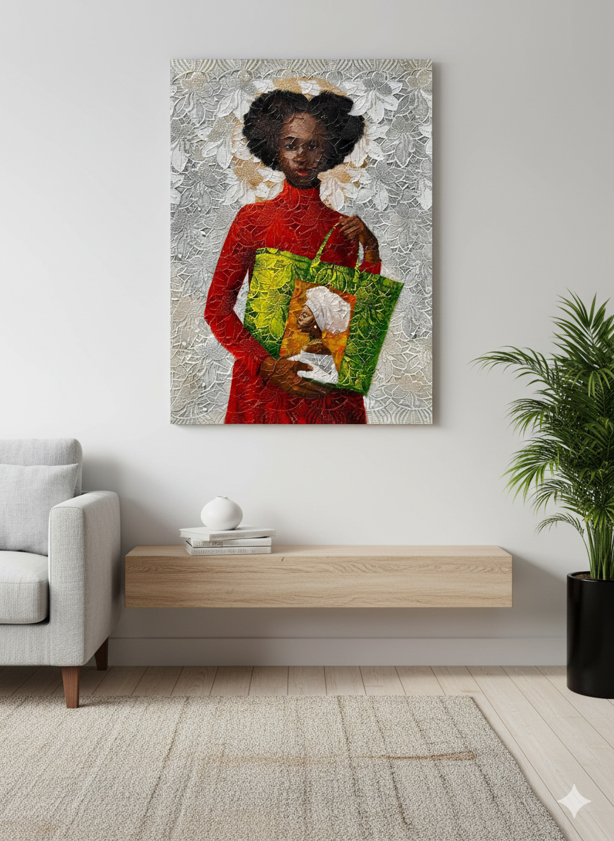 She Carries Us, Room view · concept
