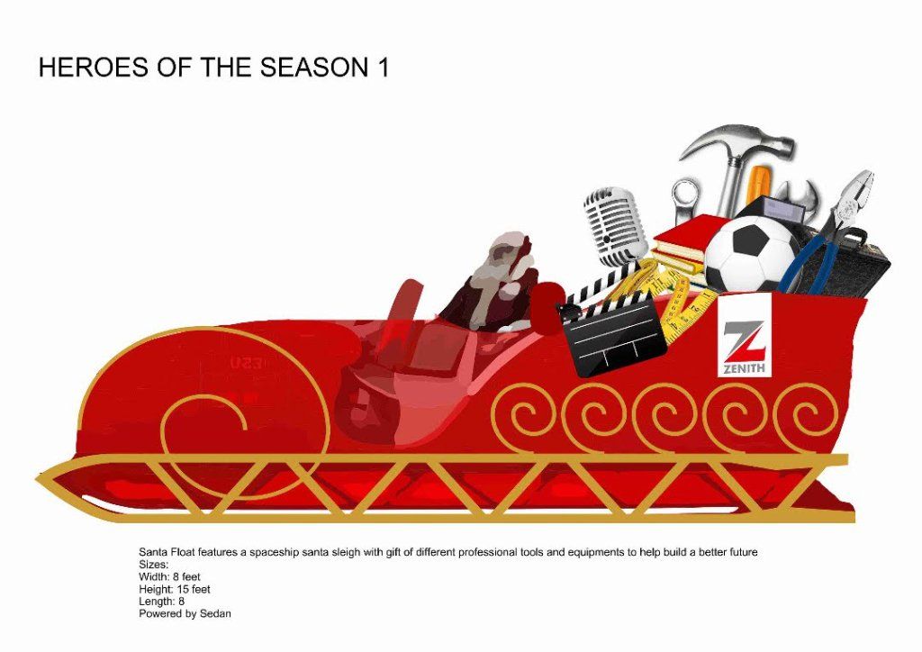 The Sleigh Mini Float
