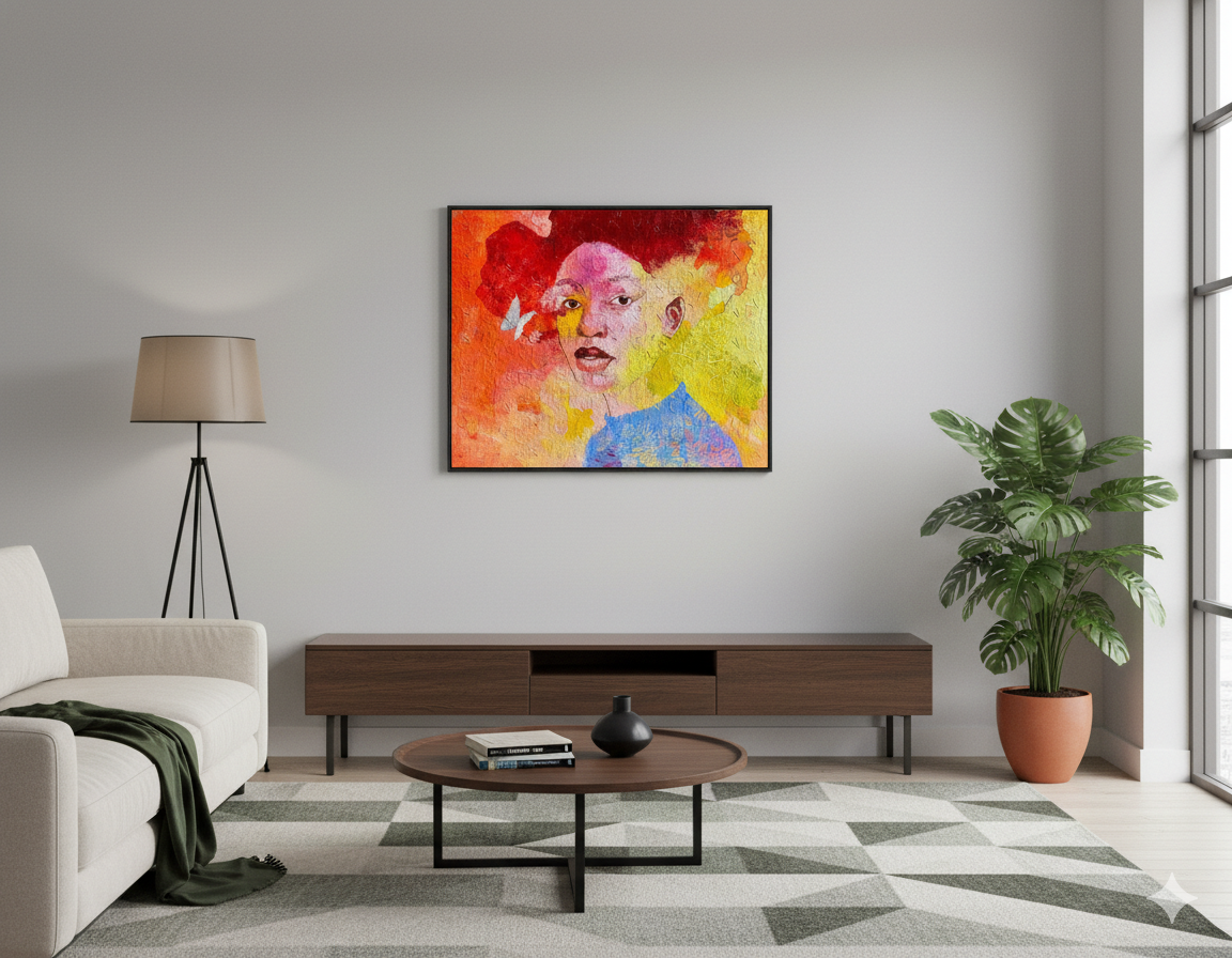 Butterfly Witness, Room view · concept