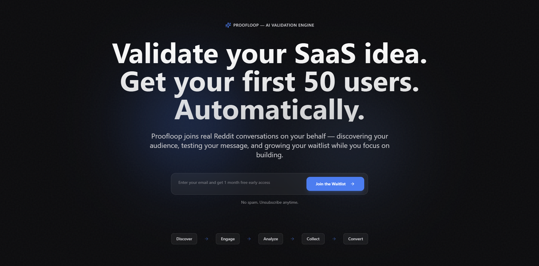 Proofloop template preview