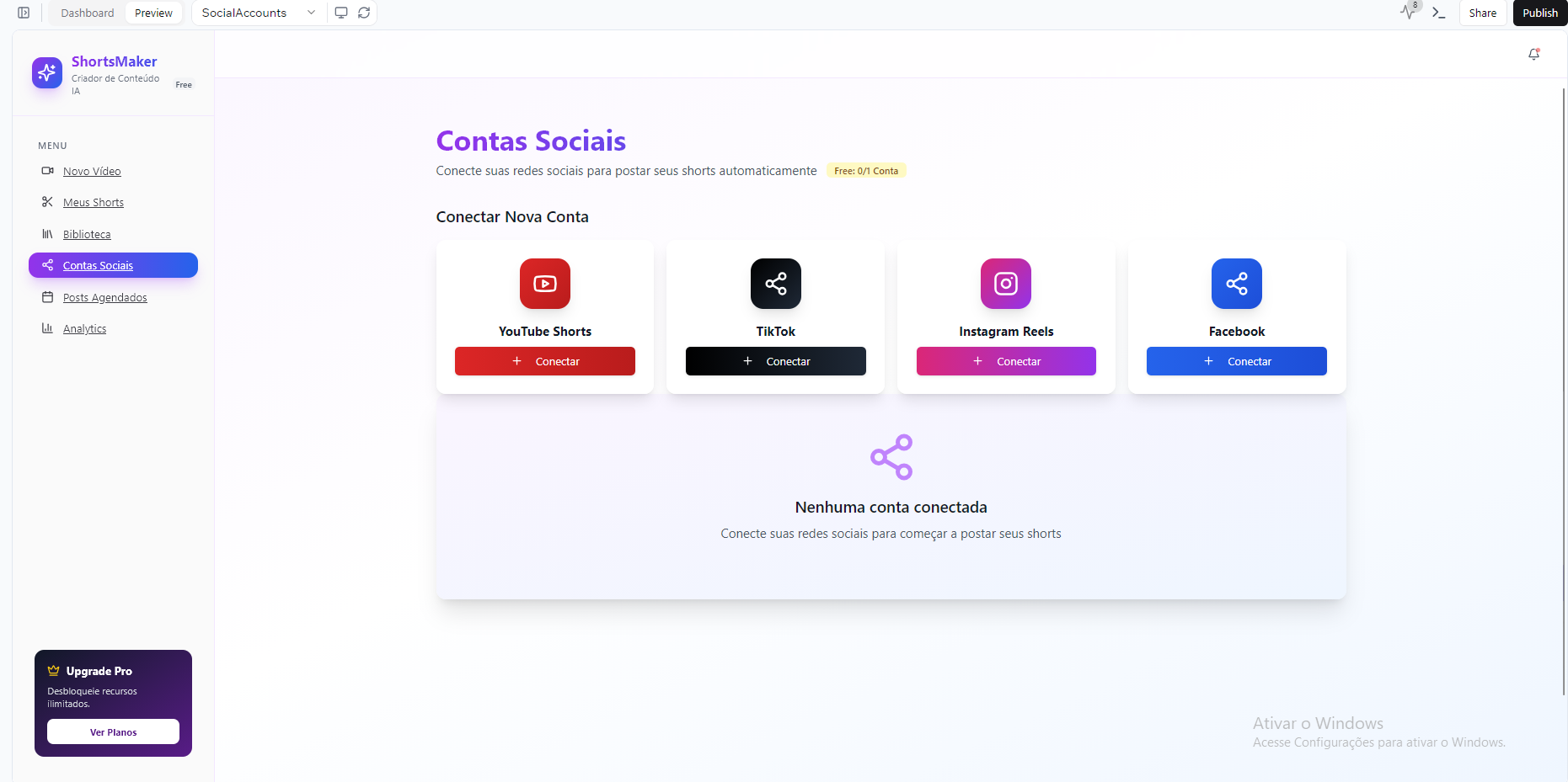 ShortsMaker template preview