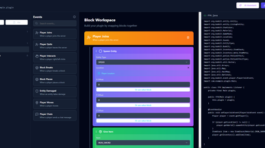 BlockyCraft Plugins template preview