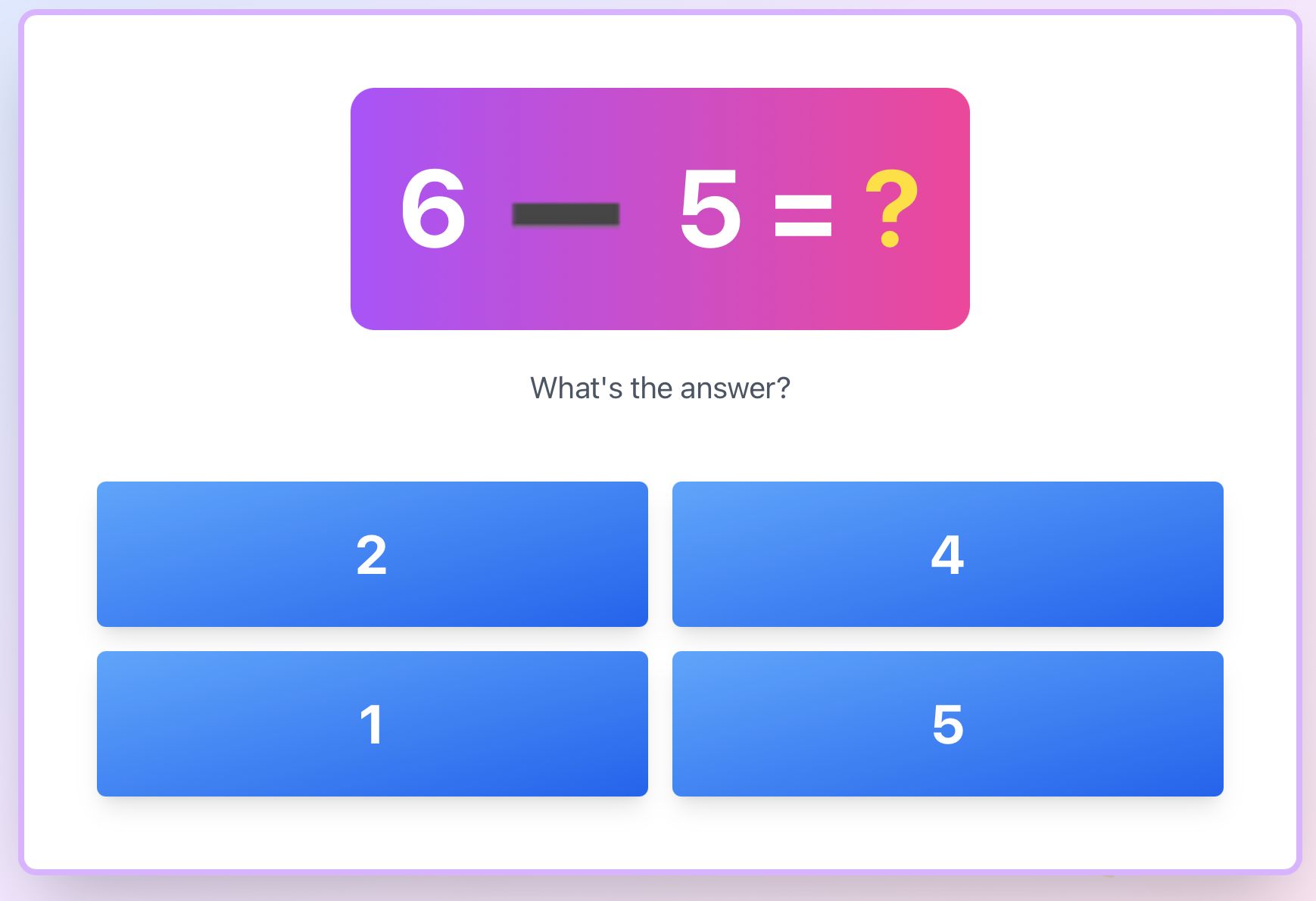 Math Hero template preview