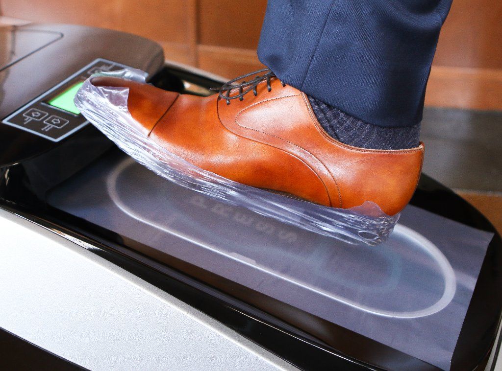 Automatic Shoe Cover Dispenser in 3 Seconds | SoleMate