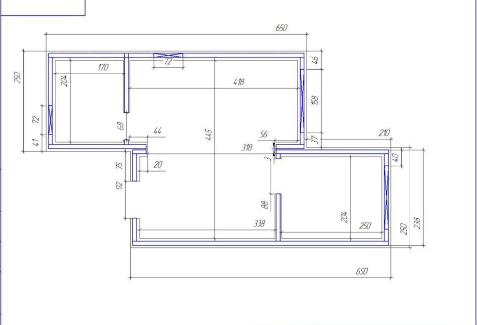 MILAN, 48m² - 2D pôdorys domu