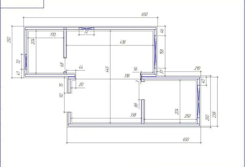 MILAN, 48m² - 2D pôdorys domu