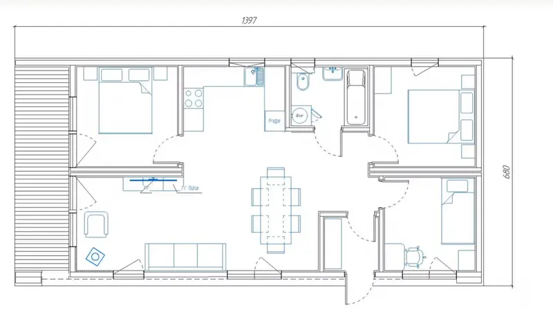 LISABON, 95m² - 2D pôdorys domu