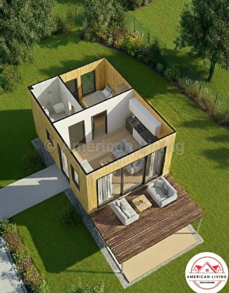 Flat Small 41 – 3D vizualizácia pôdorysu, dispozícia miestností