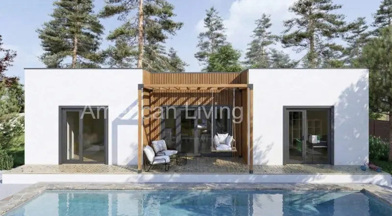 Flat House 15 108 – Montovaný dom 108m² od Prosto House, pohľad zvonku