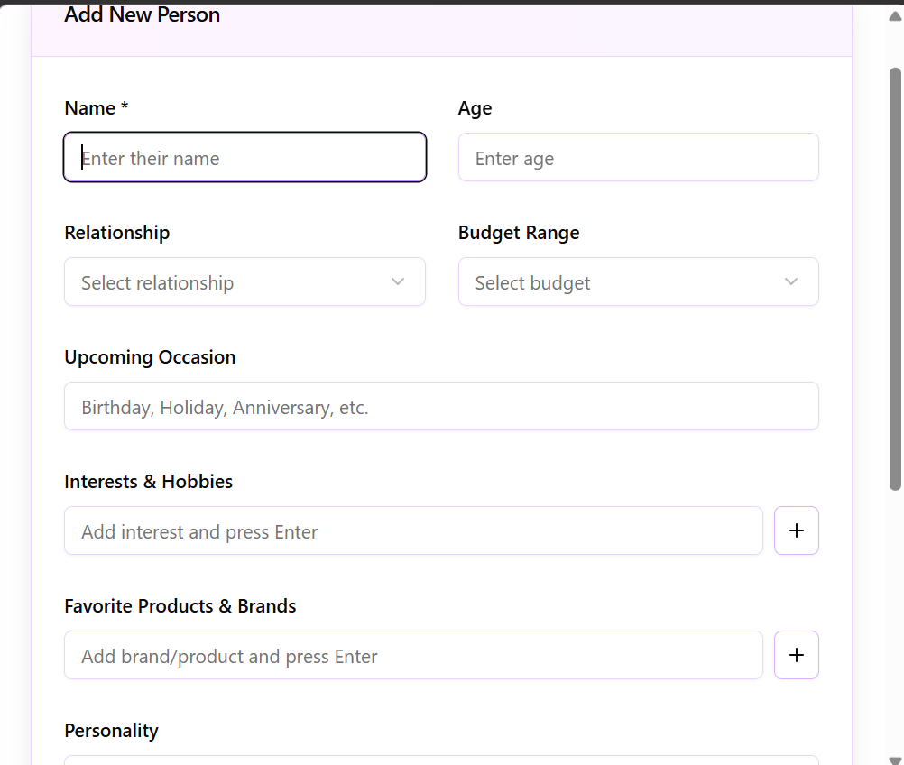 Present Perfect template preview