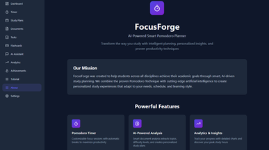 FocusForge template preview