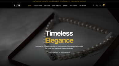 Luxe template preview