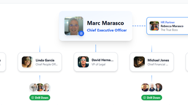 Org Chart template preview