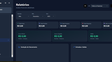 Gestão Financeira para pequenas empresas template preview