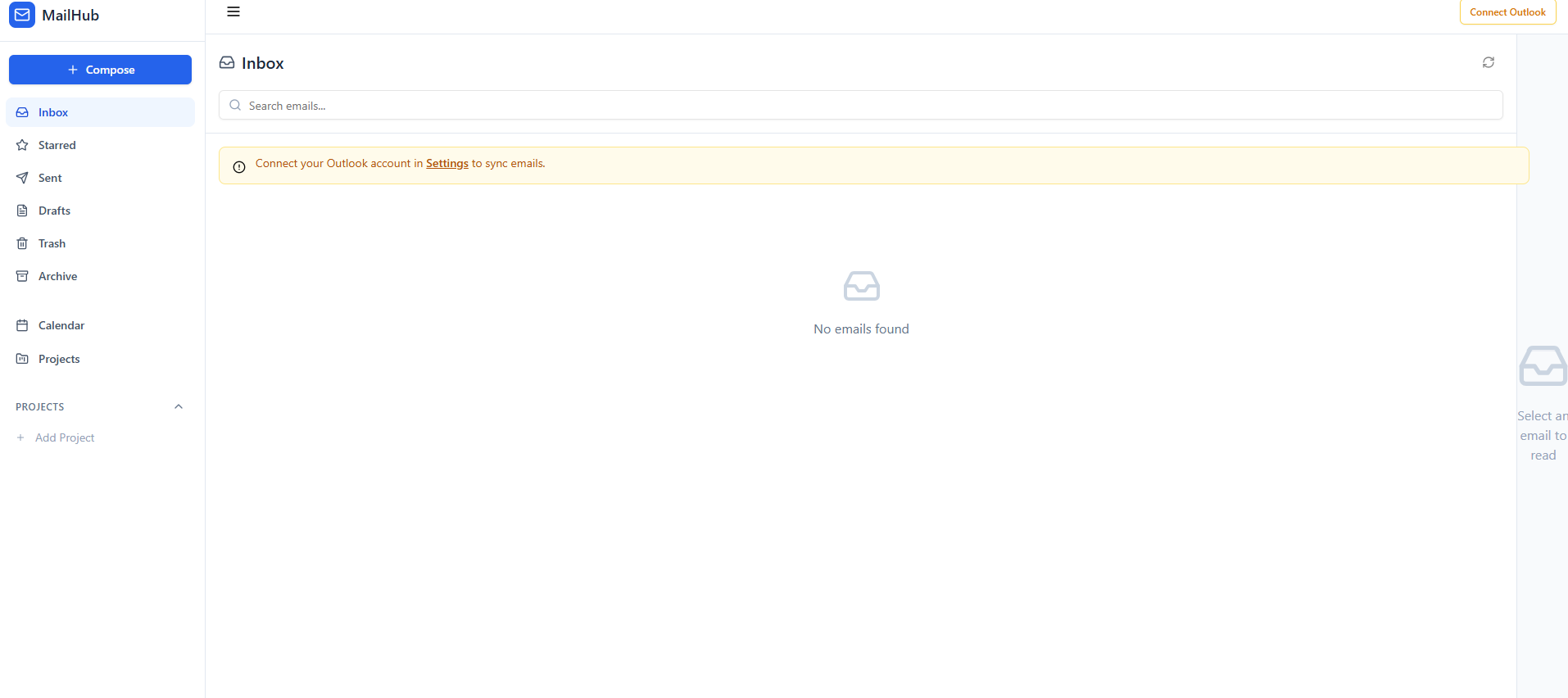 Mail Flow template preview