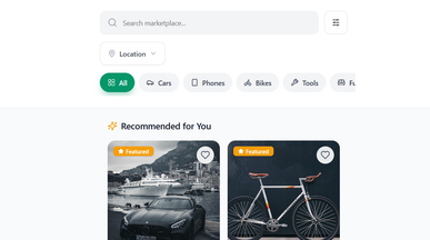 LocalTradr template preview