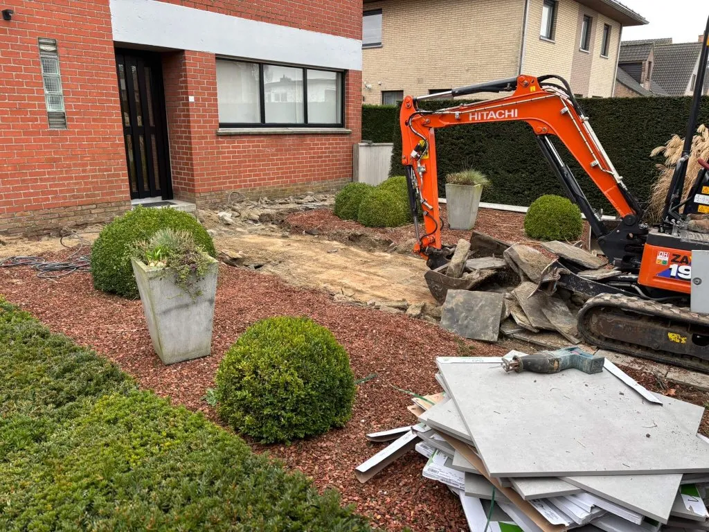 Opritten en Terrassen aanleggen in West-Vlaanderen