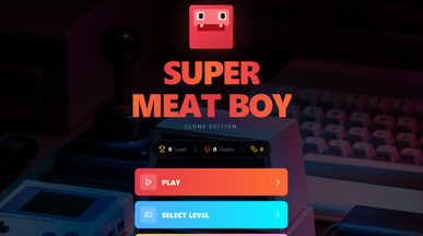 meatboy Adventures template preview