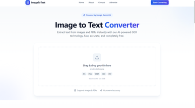 Imagetotext.net template preview