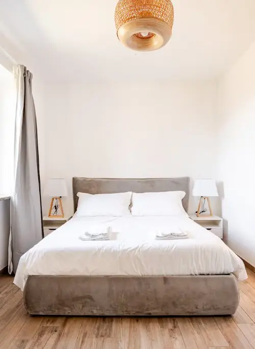 Master bedroom at Villa Aura