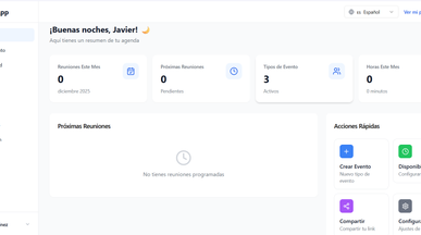 Calendapp template preview