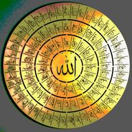 Names of Allah logo