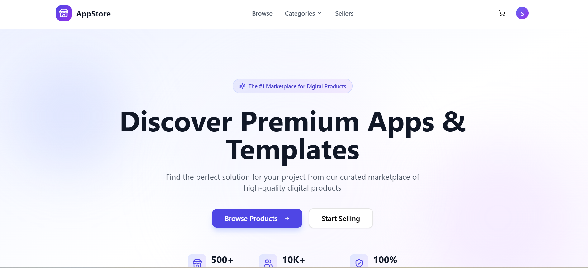 AppStore Builder template preview