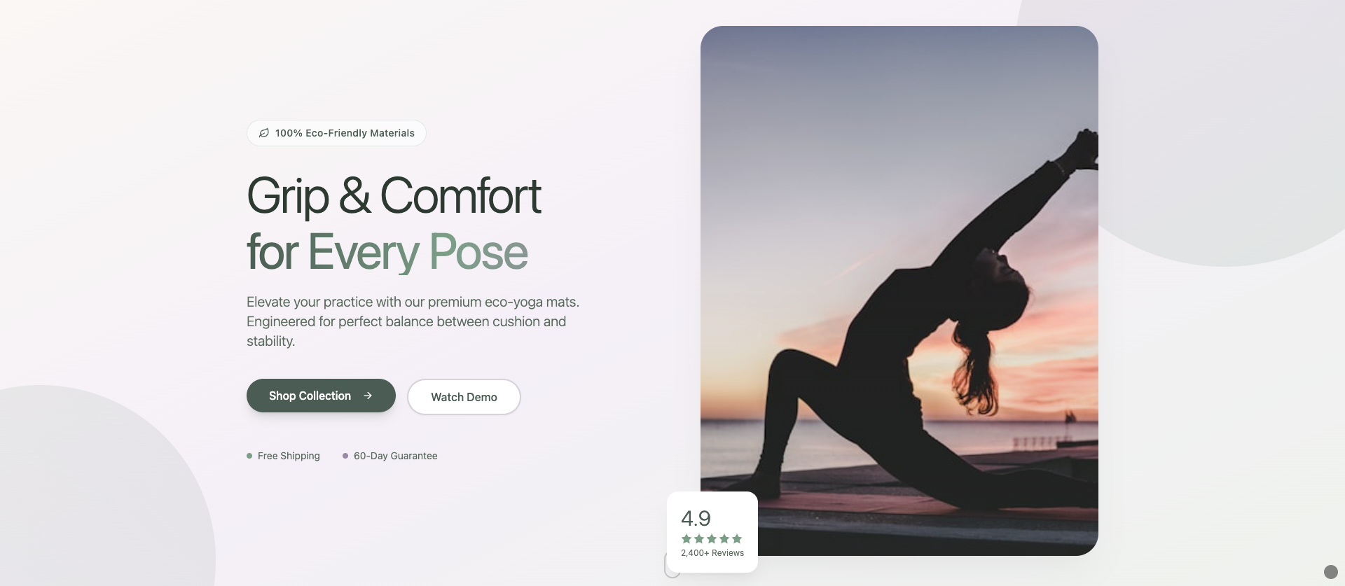 EcoFlow Yoga template preview