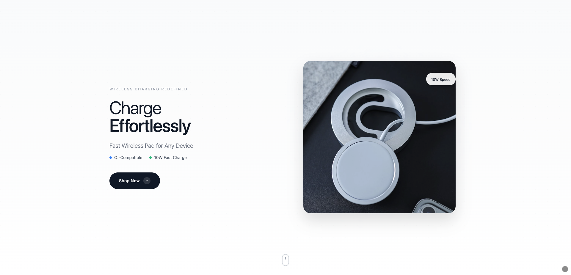 Essential Wireless Charger Pad template preview