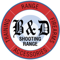 B&D SHOOTING RANGE logo
