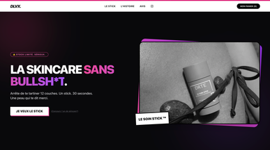 Skincare template preview