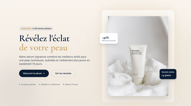 Creme Shop template preview