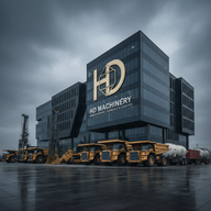 HD Machinery logo