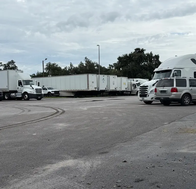 Paved Lot — Causeway (Premium) — Tampa truck parking lot at 7001 Causeway Blvd Tampa FL 33619