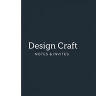 Design Craft Notes & Invites logo