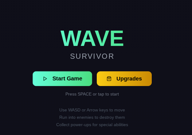 Wave survivor template preview